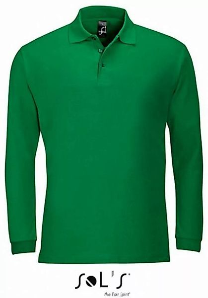SOLS Langarm-Poloshirt Herren Longsleeve Poloshirt Winter II günstig online kaufen