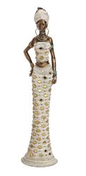 Geschenkestadl Afrikafigur Afrikanerin 33 cm Dekofigur günstig online kaufen