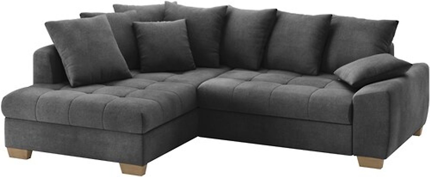 Mr. Couch Ecksofa »Nikita II, L-Form«, Wahlweise mit Bettfunktion, Bettkast günstig online kaufen