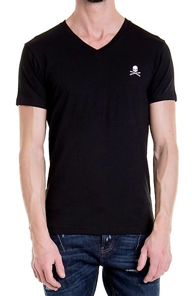Philip Plein T-Shirt V-Neck Retro Slim günstig online kaufen