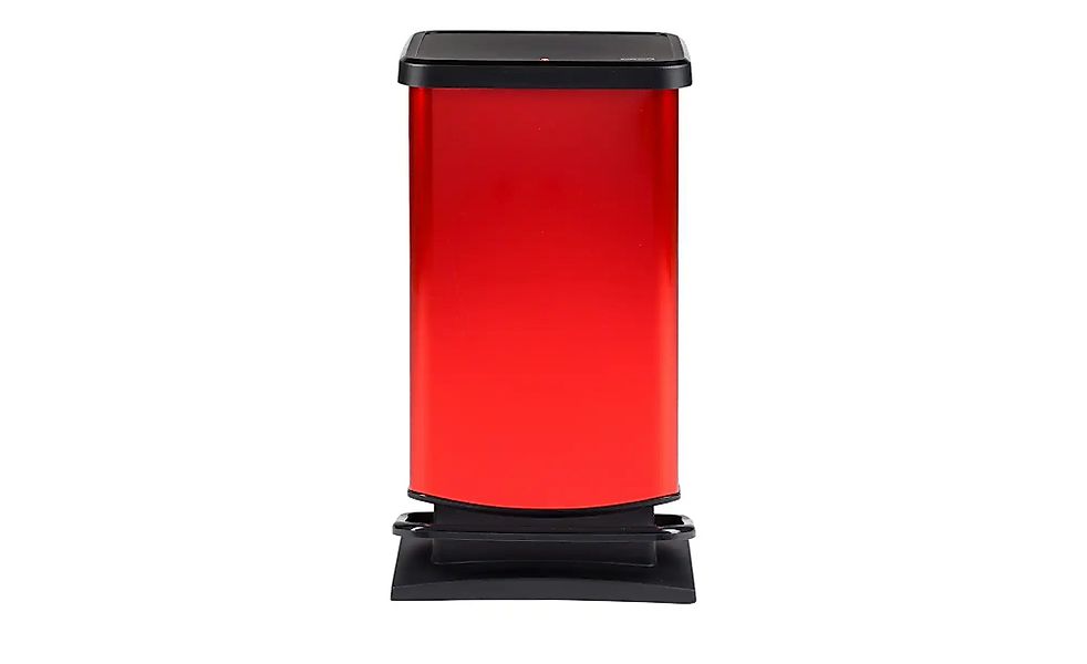 Rotho Treteimer   PASO ¦ rot ¦ Kunststoff ¦ Maße (cm): B: 29,5 H: 67,6 Küch günstig online kaufen