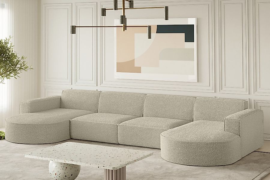 Fun Möbel Wohnlandschaft Wohnlandschaft Sofa PALMA günstig online kaufen