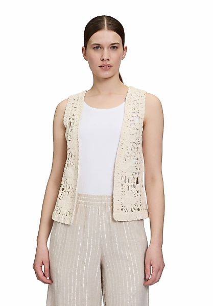 Cartoon Strickjacke "Cartoon Damen Sommerweste mit V-Ausschnitt", Material günstig online kaufen