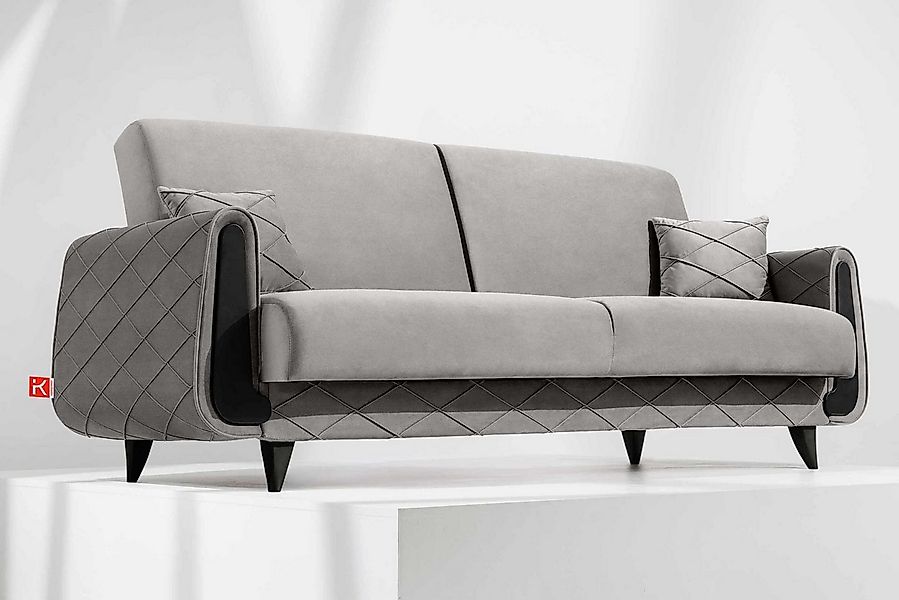 KONSIMO® 3-Sitzer GUSTAVO III Sofa mit Schlaffunktion, hergestellt in der E günstig online kaufen