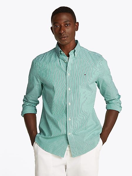 Tommy Hilfiger Langarmhemd FLEX POPLIN CLASSIC günstig online kaufen