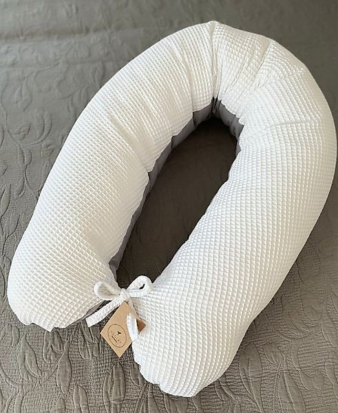 Loolay Stillkissen Attmungsaktive WAFFELPIQUE + GLATT Baumwolle XXL Stillki günstig online kaufen