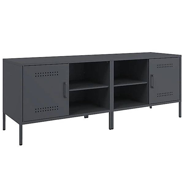 vidaXL TV-Schränke 2 Stk Anthrazit 68x39x50,5 cm Stahl 842999 günstig online kaufen