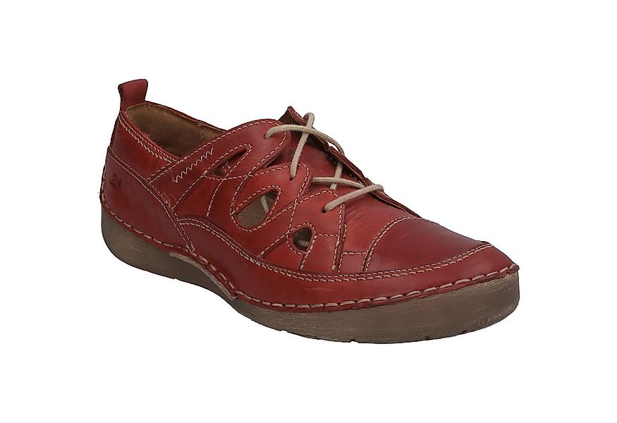 Josef Seibel Fergey 36, rot Schnürschuh günstig online kaufen