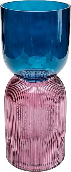 Kare Design Tischvase »Vase Marvelous Duo Blau Lila 40cm« günstig online kaufen