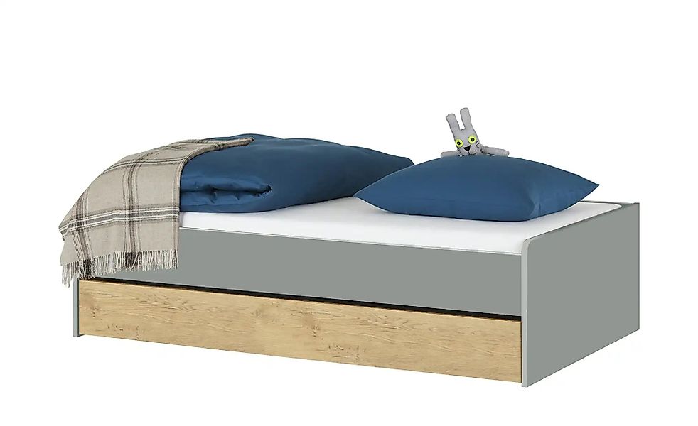 Duobett  Grow Up ¦ grau ¦ Maße (cm): B: 127 H: 54,5 Betten > Bettgestelle - günstig online kaufen