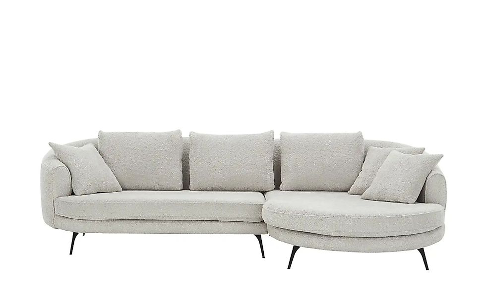 Ecksofa  Corso ¦ silber ¦ Maße (cm): B: 296 H: 75 T: 148.0 Polstermöbel > S günstig online kaufen
