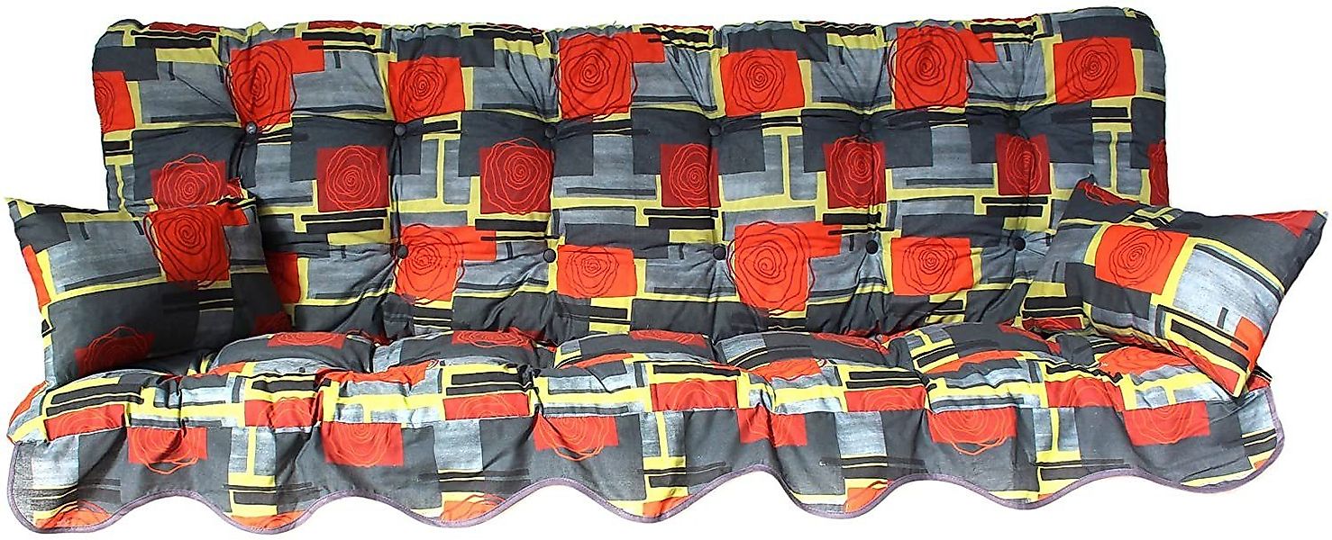 Kühnemuth Auflagekissen Auflage Polsterauflage Hollywoodschaukel 180x50 günstig online kaufen
