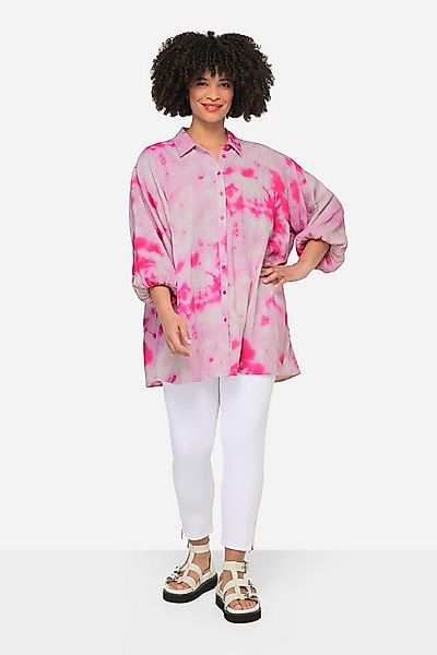 Angel of Style Hemdbluse Musselin-Hemdbluse Batikmuster günstig online kaufen