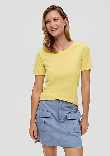 s.Oliver Kurzarmshirt T-Shirt aus Interlockjersey im günstig online kaufen