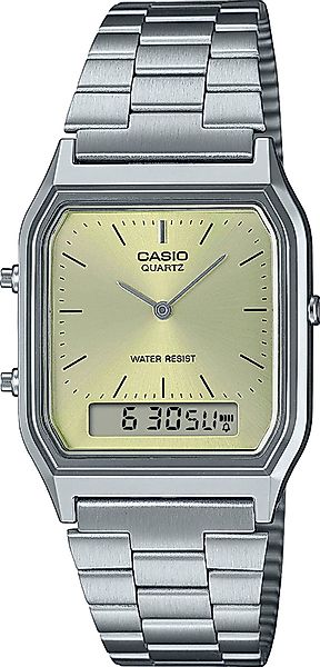 CASIO VINTAGE Chronograph AQ-230A-9AMQYES, Quarzuhr, Armbanduhr, günstig online kaufen