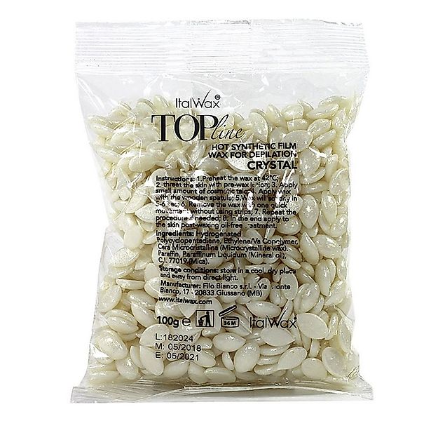Italwax Körperrasierer Filmwachs Top Line Crystal Italwax Hot Film Wax Wach günstig online kaufen