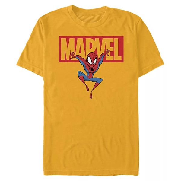 Marvel - Spider-Man - Spider-Man Brick Spidey - Männer T-Shirt günstig online kaufen