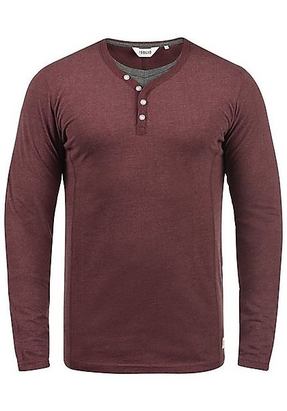 !Solid Langarmshirt SDDoriano Longsleeve im Double-Layer Look günstig online kaufen