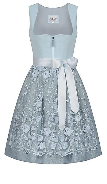 Nübler Dirndl Mini Dirndl Garbine in Hellblau von Nübler günstig online kaufen