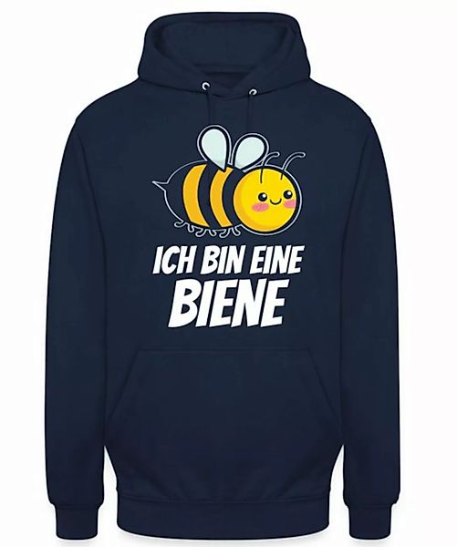 Quattro Formatee Kapuzenpullover Ich bin eine Biene Imker Honig Süß Unisex günstig online kaufen