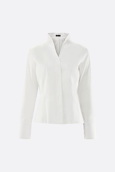 Popeline Kelchkragenbluse günstig online kaufen