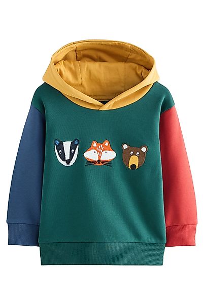 Next Kapuzenpullover Langärmeliges Hoodie mit Applikation günstig online kaufen