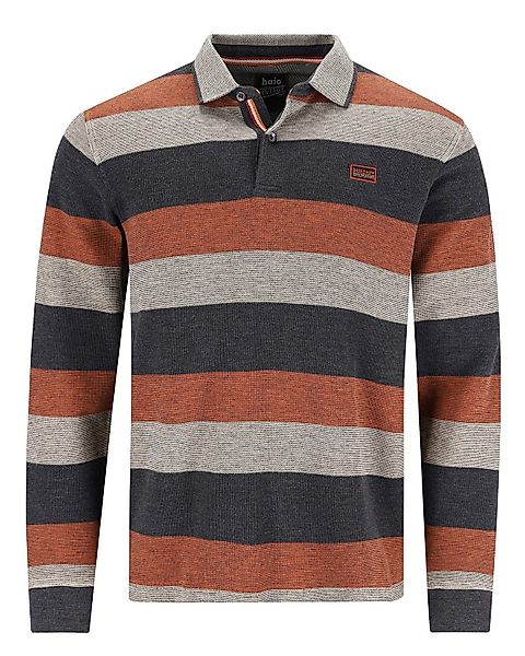 Hajo Langarm-Poloshirt Rugbyshirt mit Polokragen und günstig online kaufen