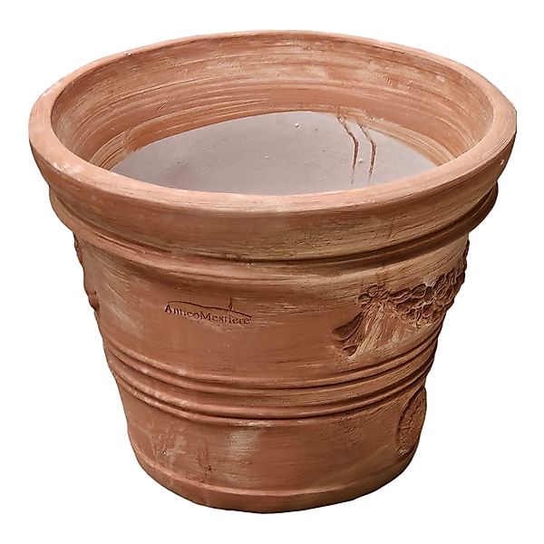 Teramico Pflanzkübel Terrakotta "Doppio Bordo Festonato" günstig online kaufen