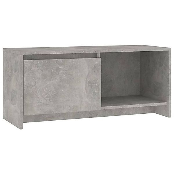 furnicato TV-Schrank Betongrau 90x35x40 cm Holzwerkstoff (1-St) günstig online kaufen