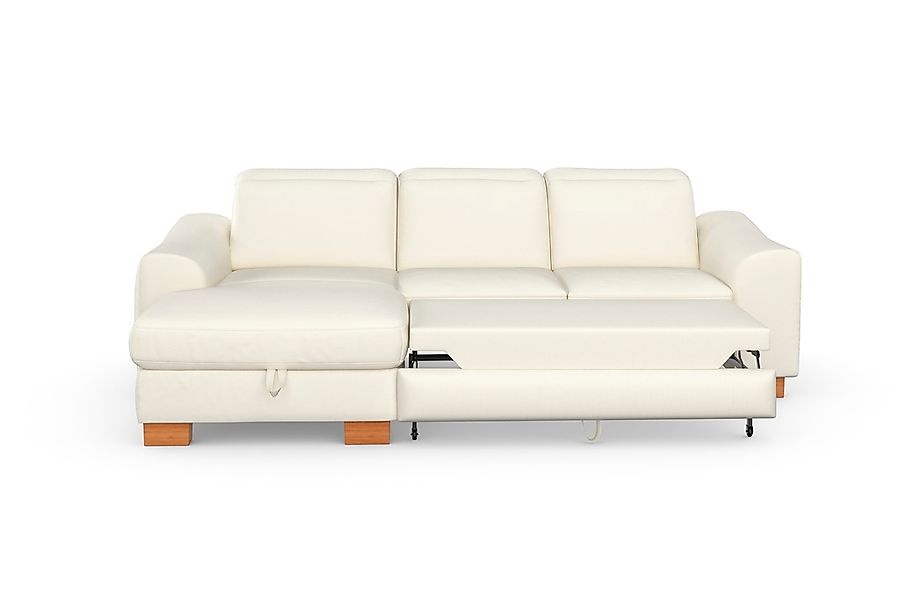 sit&more Ecksofa »Dundee L-Form«, mit Federkern und Massivholzfüßen, wahlwe günstig online kaufen