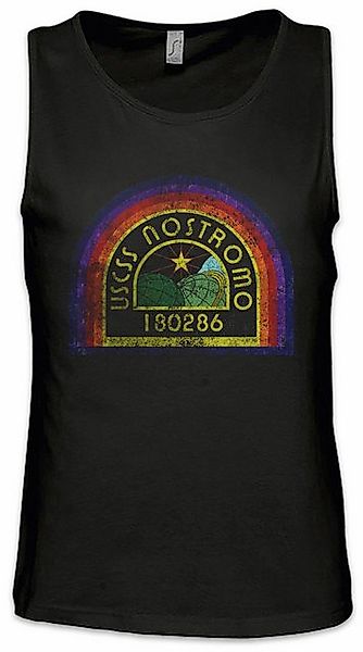 Urban Backwoods Tanktop USCSS Nostromo Patch Ärmelloses T-Shirt Alien Prome günstig online kaufen