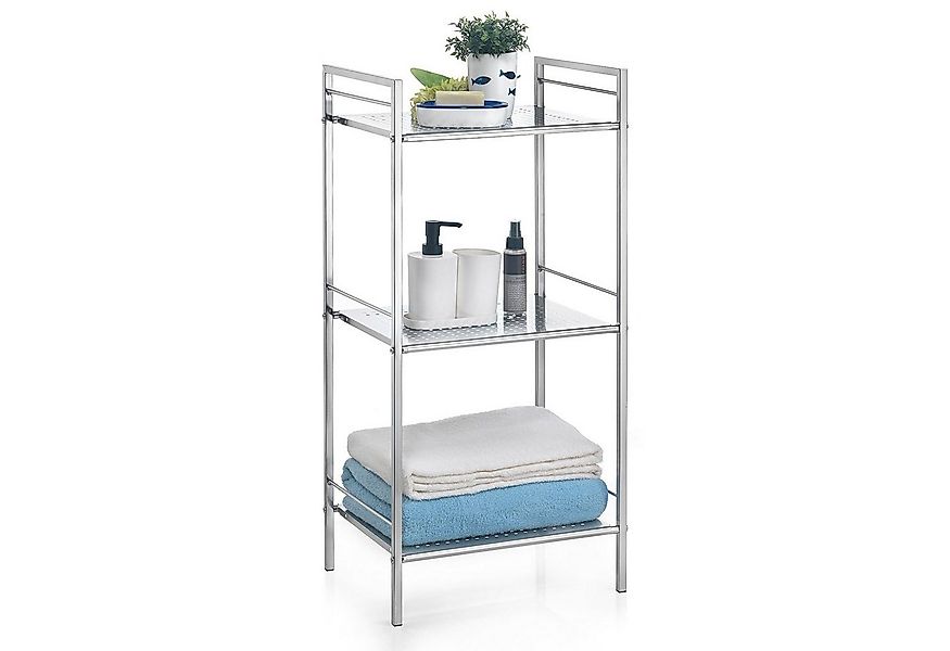 IDIMEX Standregal MATIS, Regal Badregal Metallregal verchromt 3 oder 4 Böde günstig online kaufen