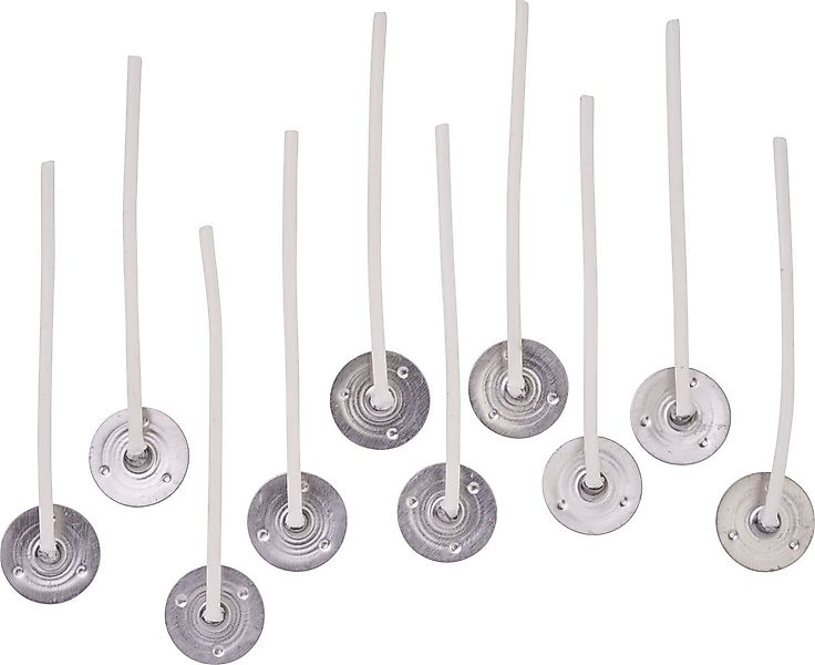 Stellwag Stumpenkerze Kerzendochte, mit Metallfuß für Votivkerzen gewachst günstig online kaufen