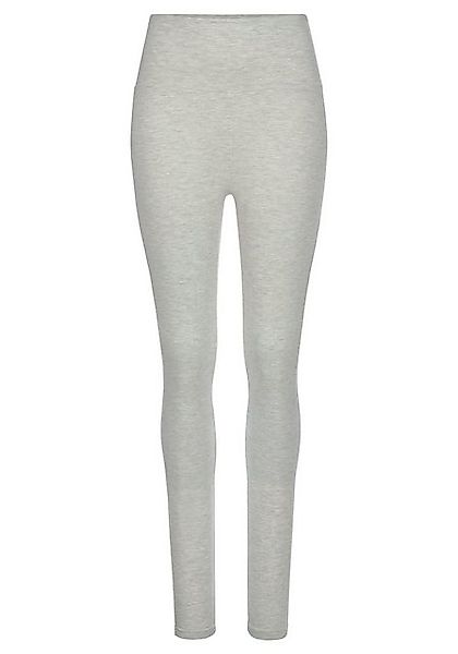 LASCANA Leggings mit breitem Bündchen, Loungewear günstig online kaufen