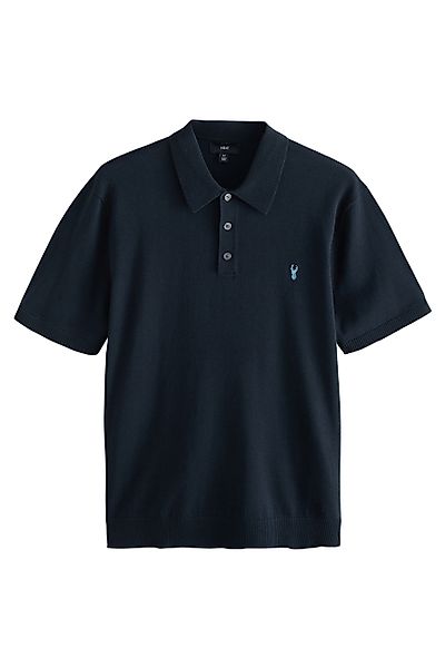 Next Poloshirt Kurzärmeliges Strick-Polohemd im Regular günstig online kaufen