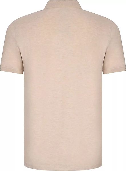 Cavallaro Bavegio Poloshirt Melange Beige - Größe L günstig online kaufen