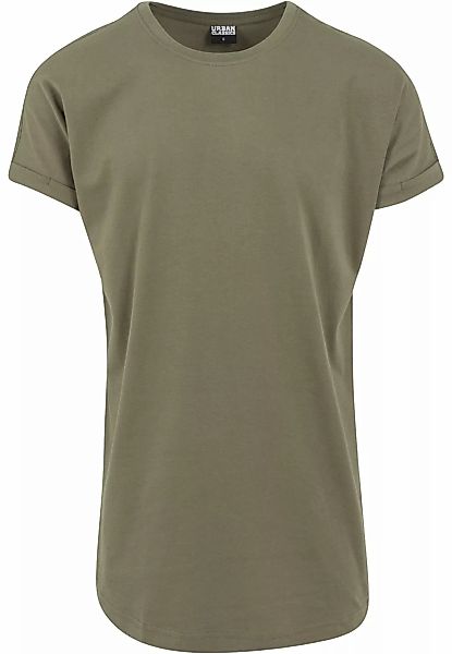 URBAN CLASSICS T-Shirt "Urban Classics Herren Long Shaped Turnup Tee", (1 t günstig online kaufen