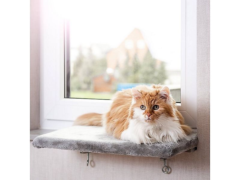 Canadian Cat Company Katzen-Hängematte Snuggly Place, hellgrau, 50x35x2cm, günstig online kaufen