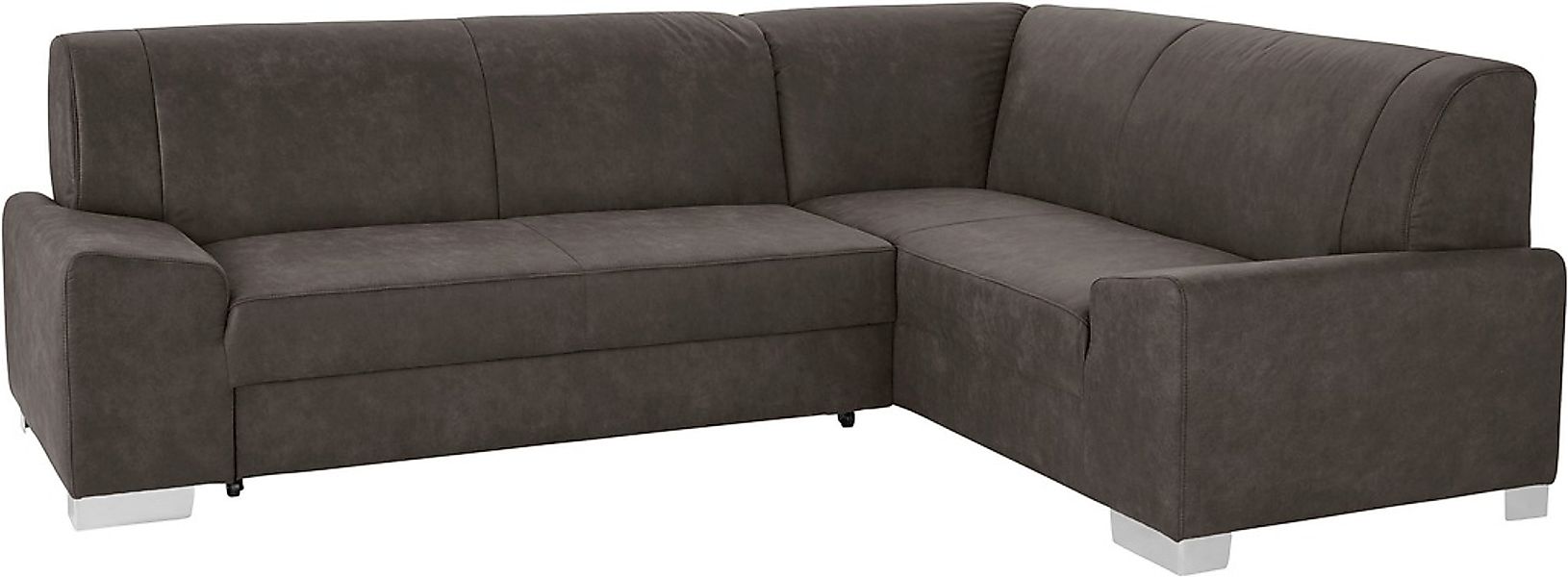 DOMO collection Ecksofa "Anzio in kubischer Formensprache, flache Armlehnen günstig online kaufen