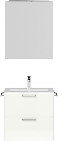 nobilia® Badmöbel-Set »Tolvina« vormontiert, mit Soft-Close, 2 Stk. tlg. günstig online kaufen