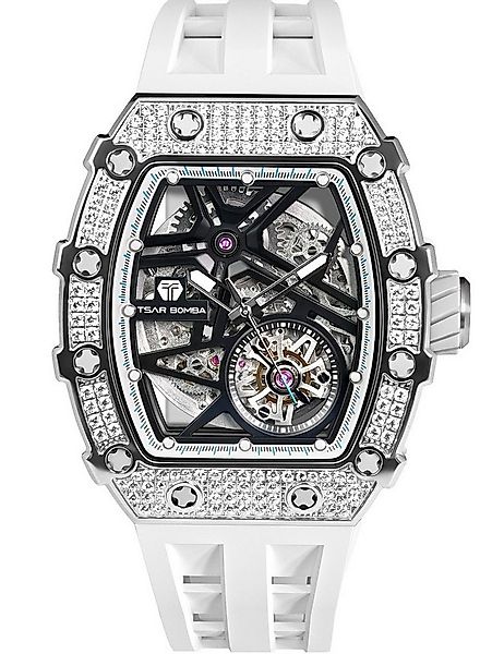 Tsar Bomba Automatikuhr Tsar Bomba TB8209D-01 Herrenuhr Elemental Zirkonia günstig online kaufen