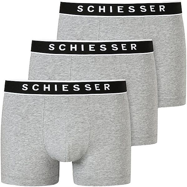 Schiesser Boxer 95/5 (3er-Pack) mit sportlichem Webgummibund günstig online kaufen