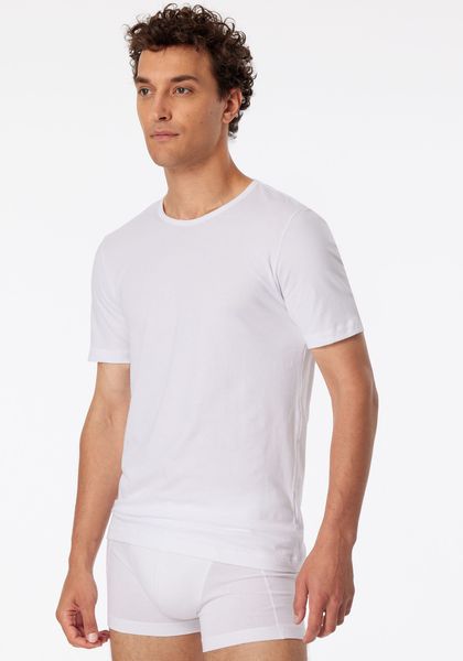 Schiesser T-Shirt 95/5 (2er-Pack) mit rundem günstig online kaufen