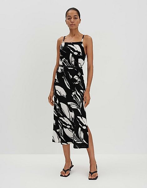 someday Midikleid QUALEZA floral aus luftigem Viskose Leinen Mix günstig online kaufen