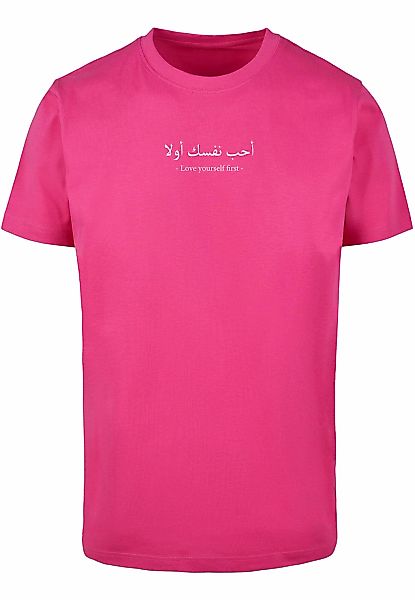 Merchcode T-Shirt "Merchcode Herren Love Yourself First T-Shirt Round Neck" günstig online kaufen
