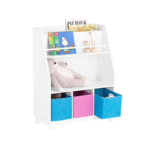 SoBuy Bücherregal KMB34, Kinderregal mit Ablagefächern günstig online kaufen