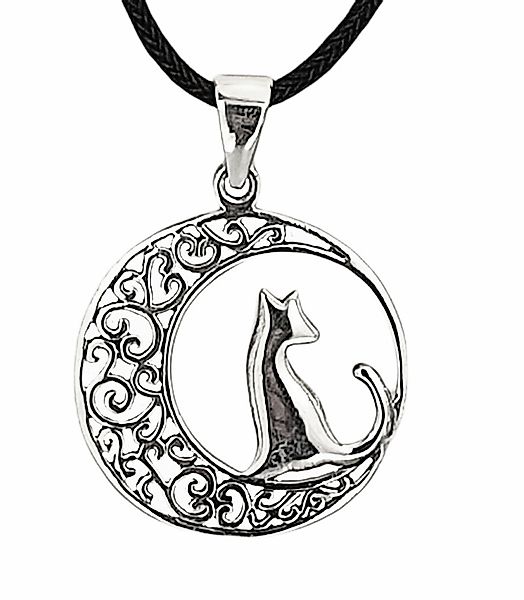 Kiss of Leather Kettenanhänger Katze Katzenanhänger günstig online kaufen