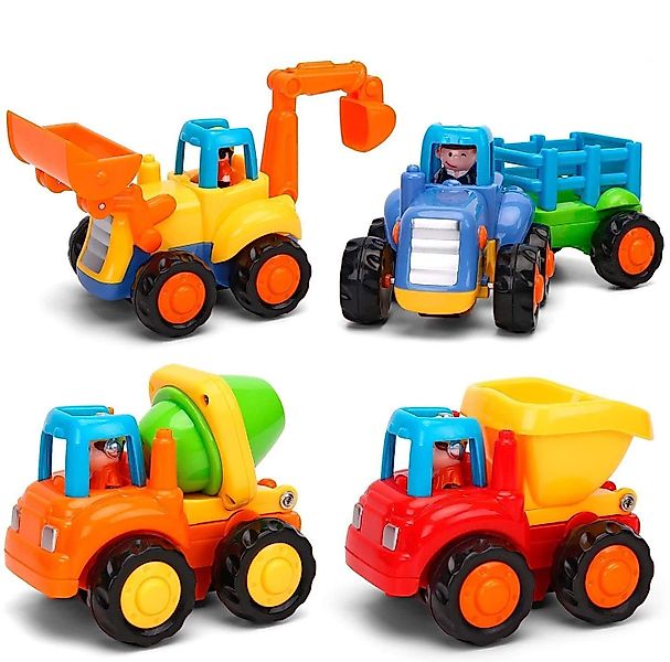 CLTYQ Spielzeug-Baumaschine Sandspielzeug Baustellenfahrzeuge ab 1 günstig online kaufen