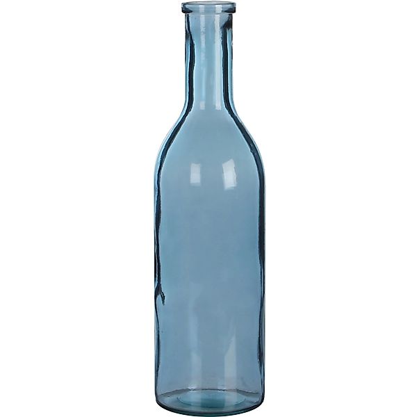 Mica Decorations Dekofigur Mica Flasche Rioja Glas hellblau 50 x Ø 15 cm günstig online kaufen