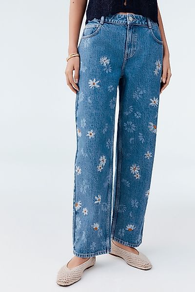 Next Weite Jeans Baumwoll-Jeans mit weitem günstig online kaufen
